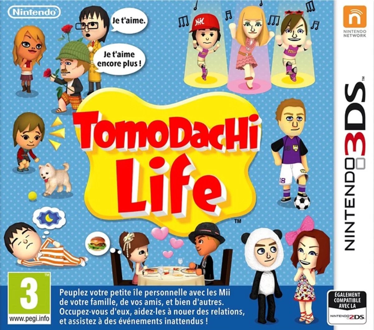 Nintendo Tomodachi Life 3DS - vue 3