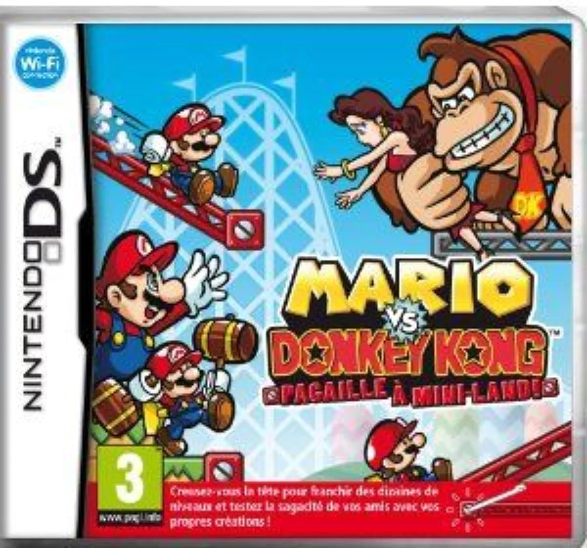 MARIO VS DONKEY KONG PAGAILLE A MINI LAND / Jeu DS - vue 2