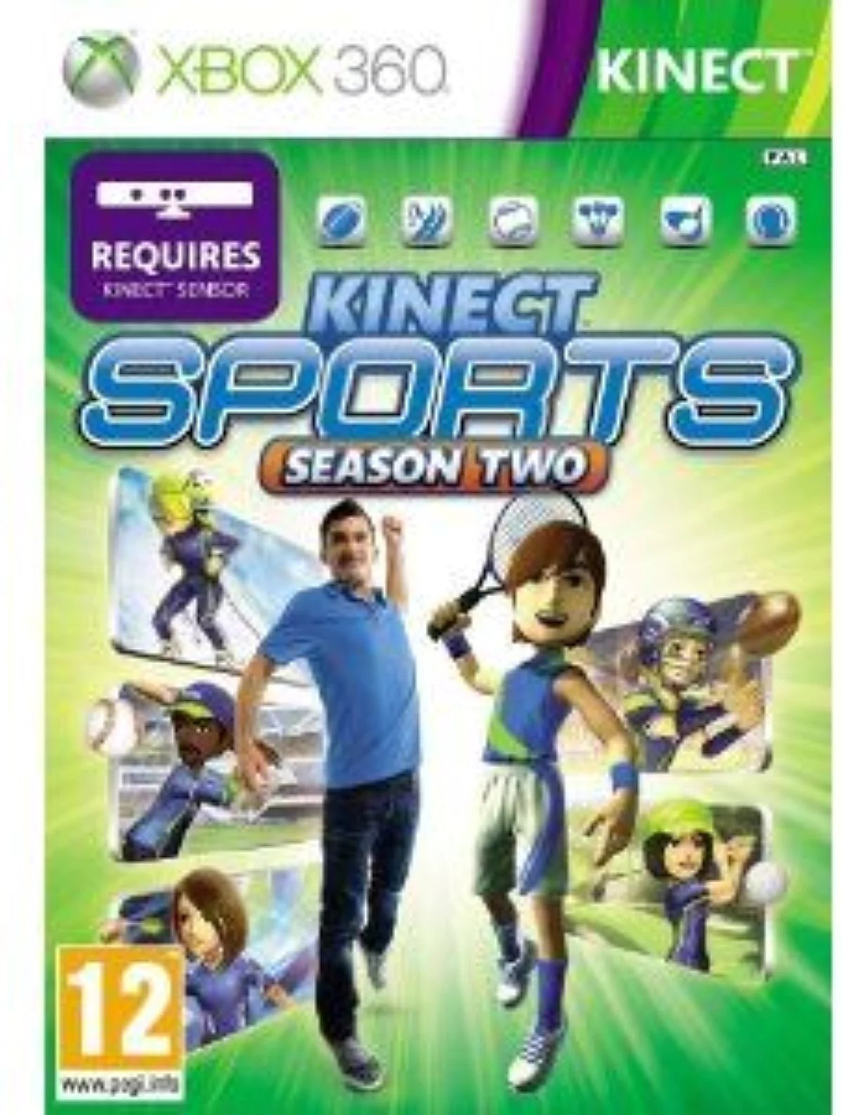 KINECT SPORTS 2 / Jeu console X360 KINECT - vue 2