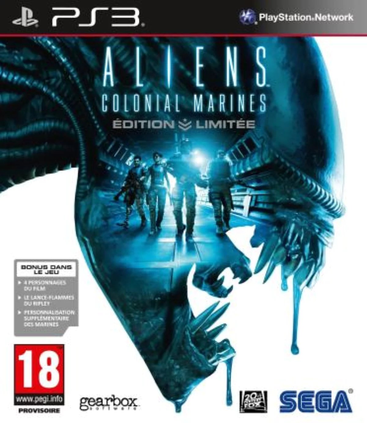 Aliens Colonial Marines Edition Limitée Ps3