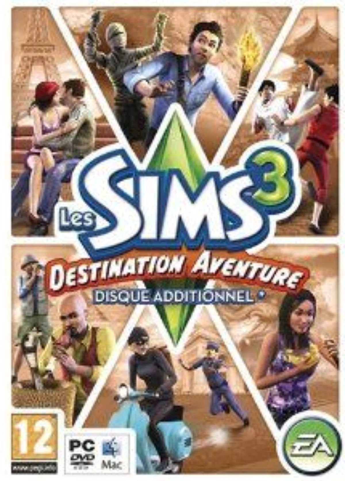 Les Sims 3 : Destination Aventure Extension Pc Mac