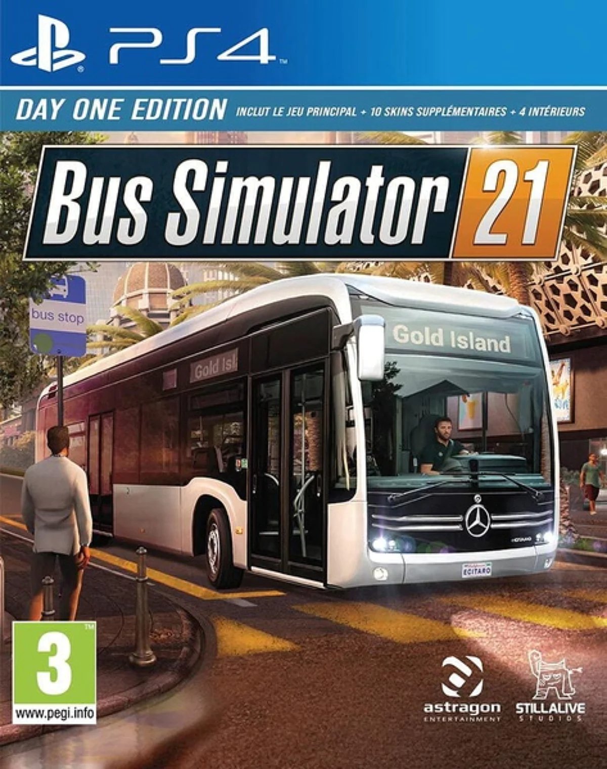 Bus Simulator 21 Day One Edition Jeu PS4 - vue 5