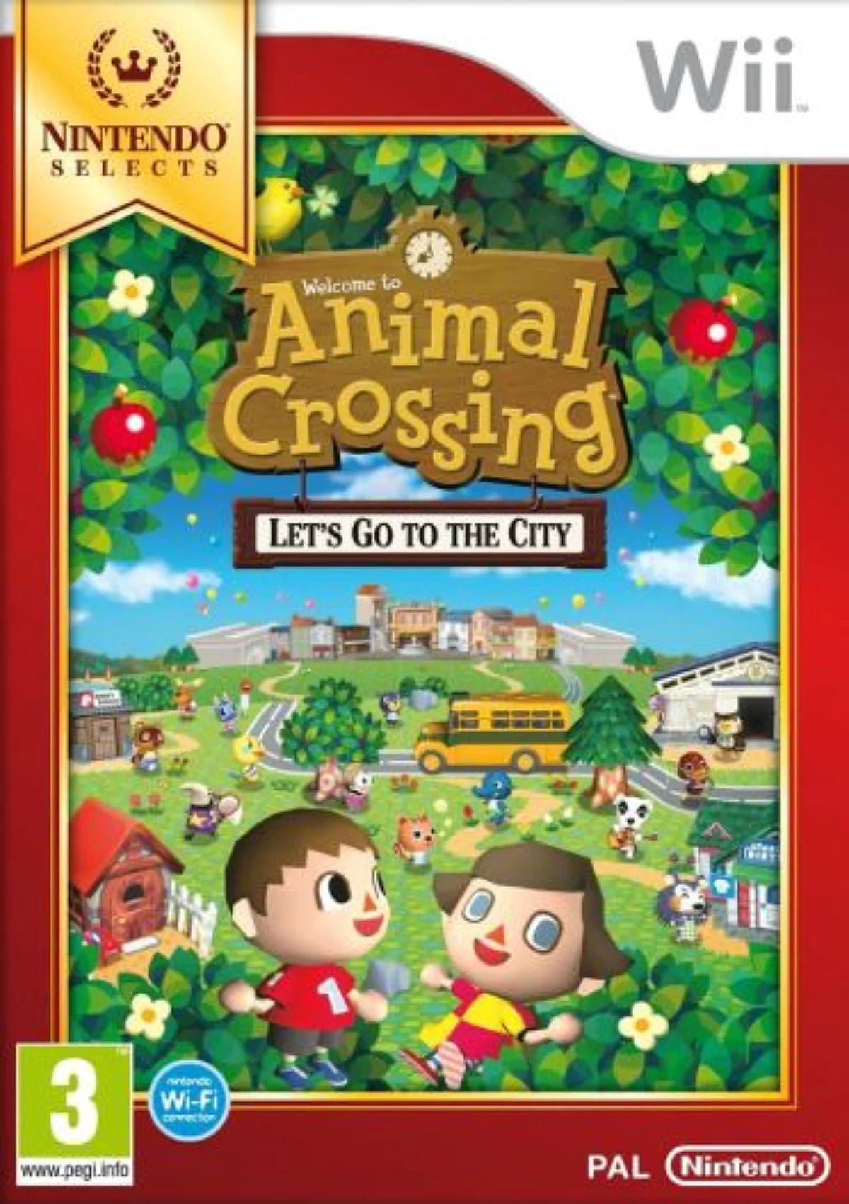 Animal Crossing Let' Go To The City Wii