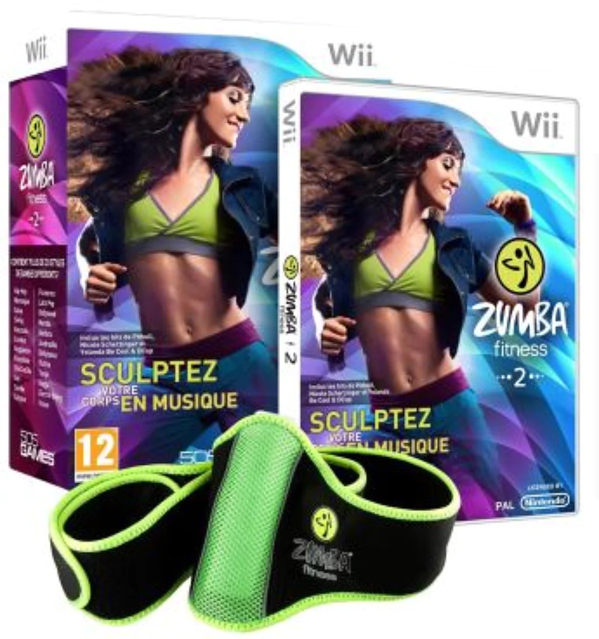 Zumba Fitness 2 Ceinture Incluse Wii
