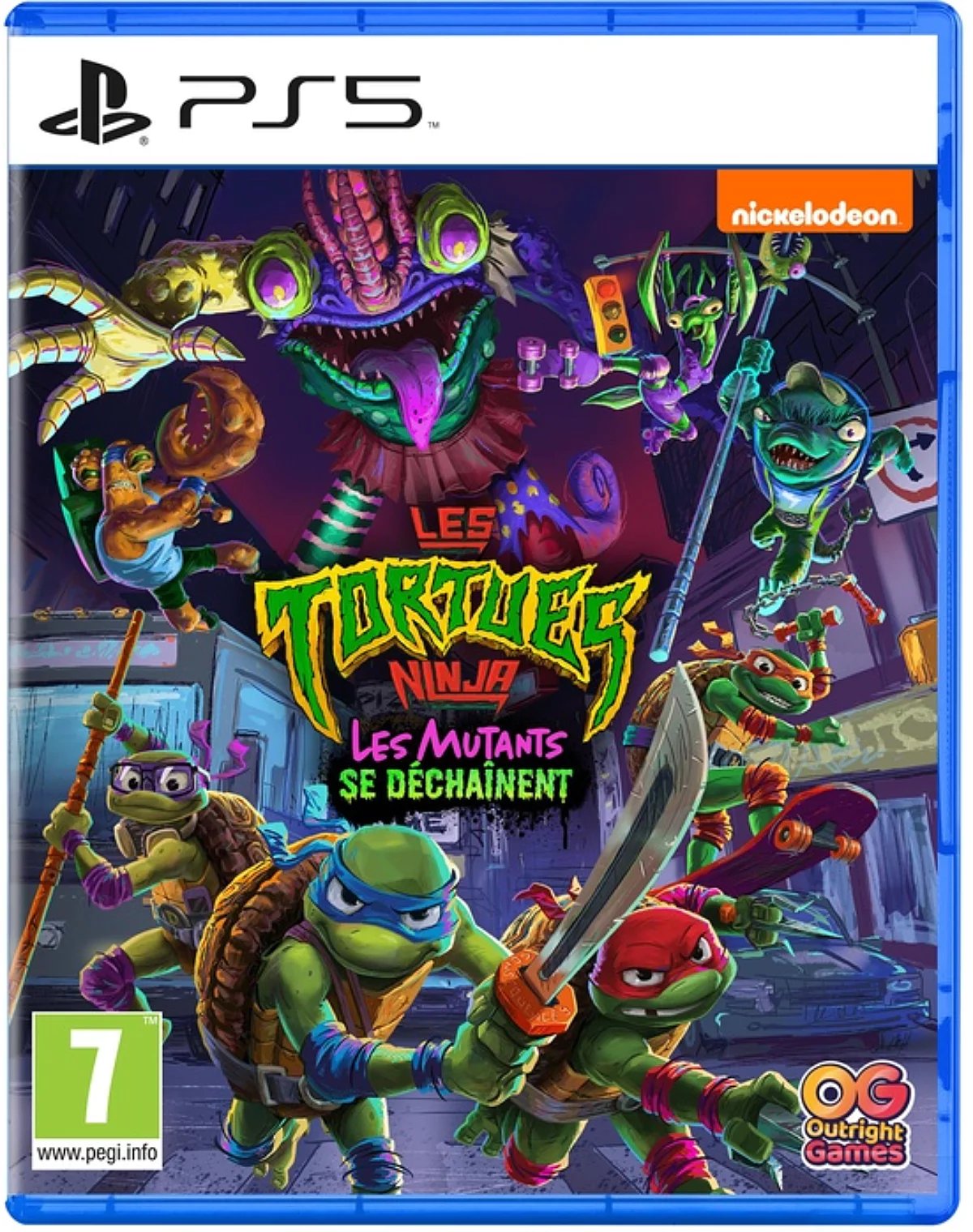Les Tortues Ninja Les Mutants se Déchaînent Jeu PS5 - vue 3
