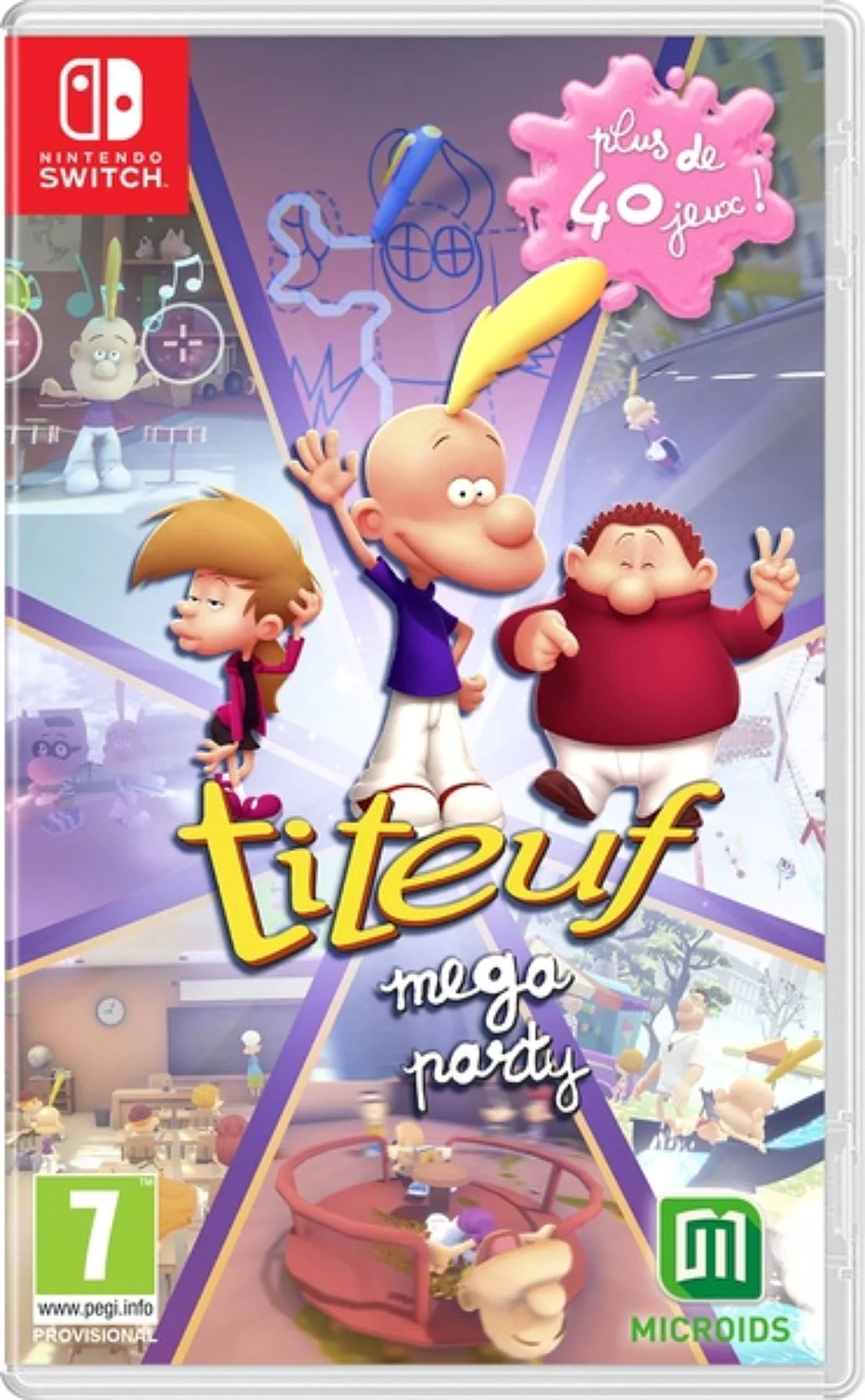 Titeuf Mega Party Jeu PS4 - vue 3