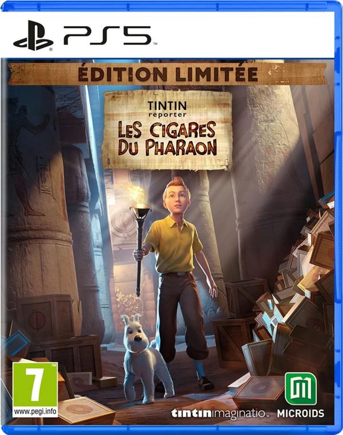 Tintin Reporter Les Cigares Du Pharaon Jeu Xbox Series X Edition Limitée - vue 9