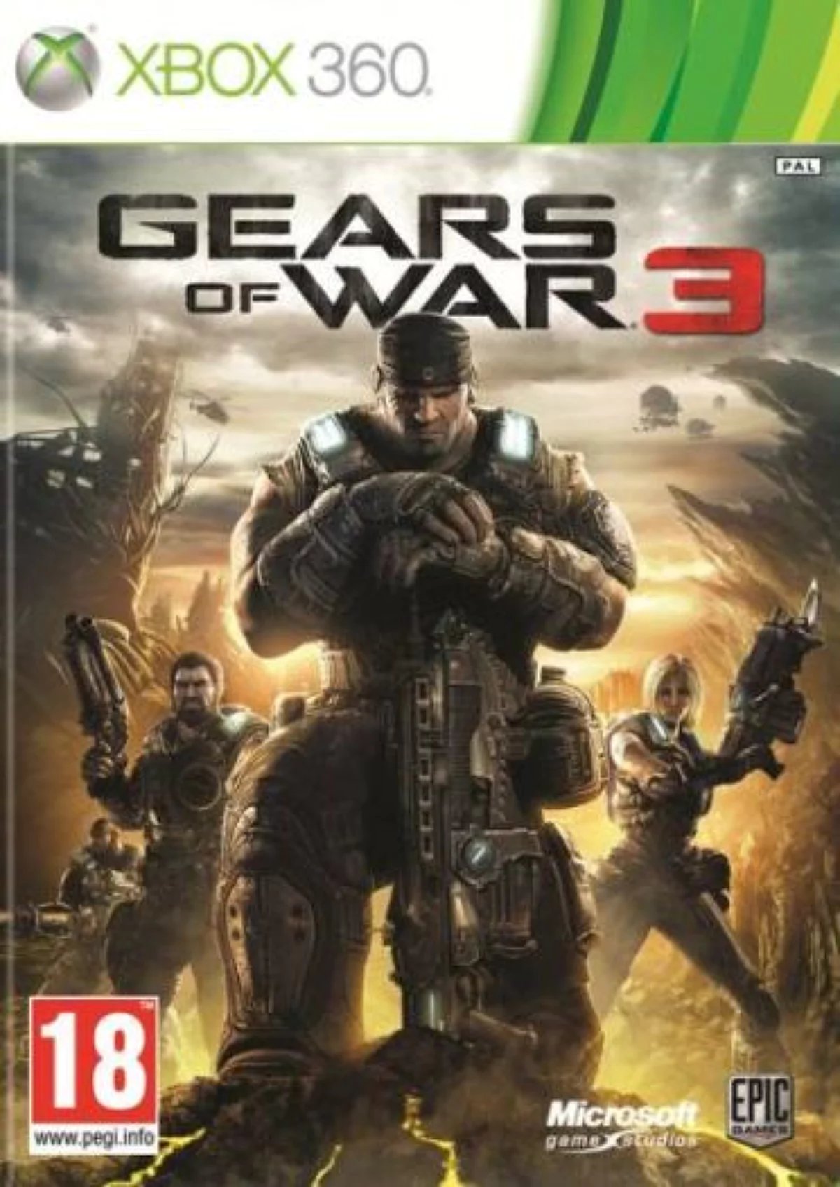 Gears Of War 3 Jeu Xbox 360 - vue 2