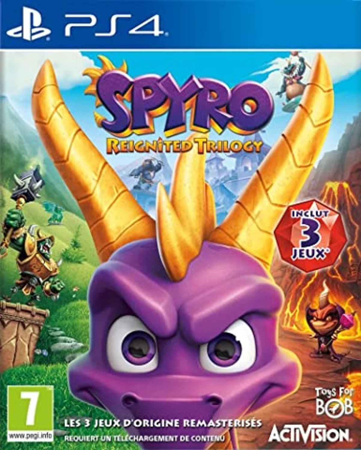 Spyro Reignited Trilogy Jeu Switch - vue 8