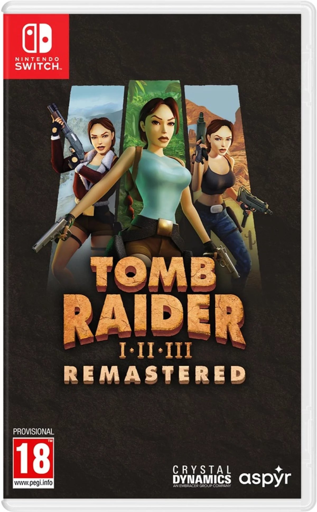 Tomb Raider I-III Remastered Starring Lara Croft Switch
