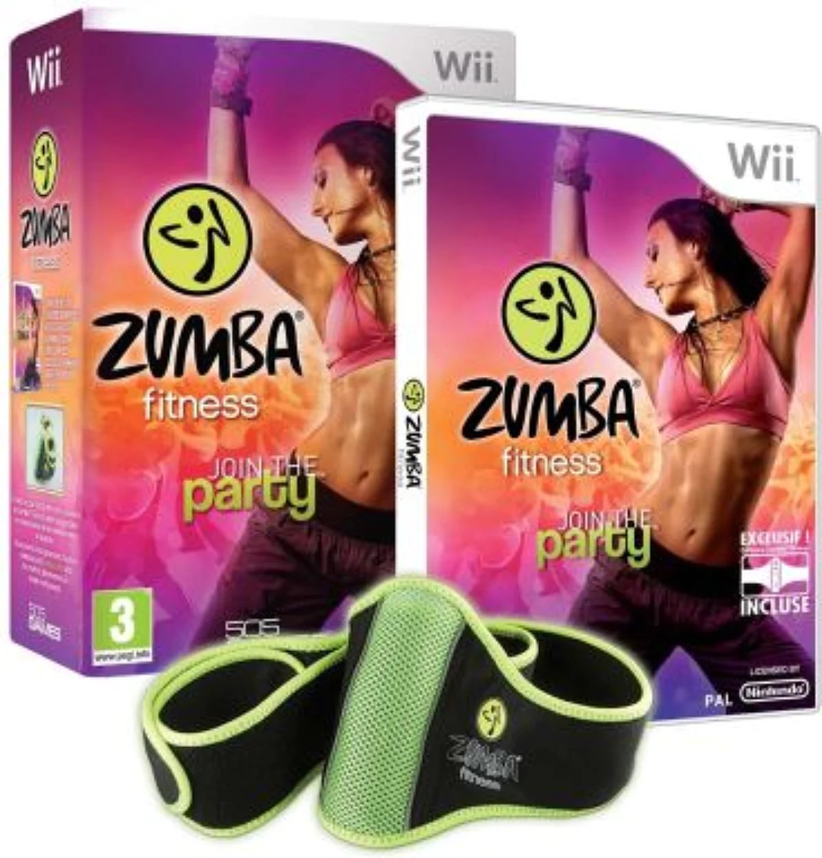 Zumba fitness : join the party + ceinture [import anglais] - vue 6