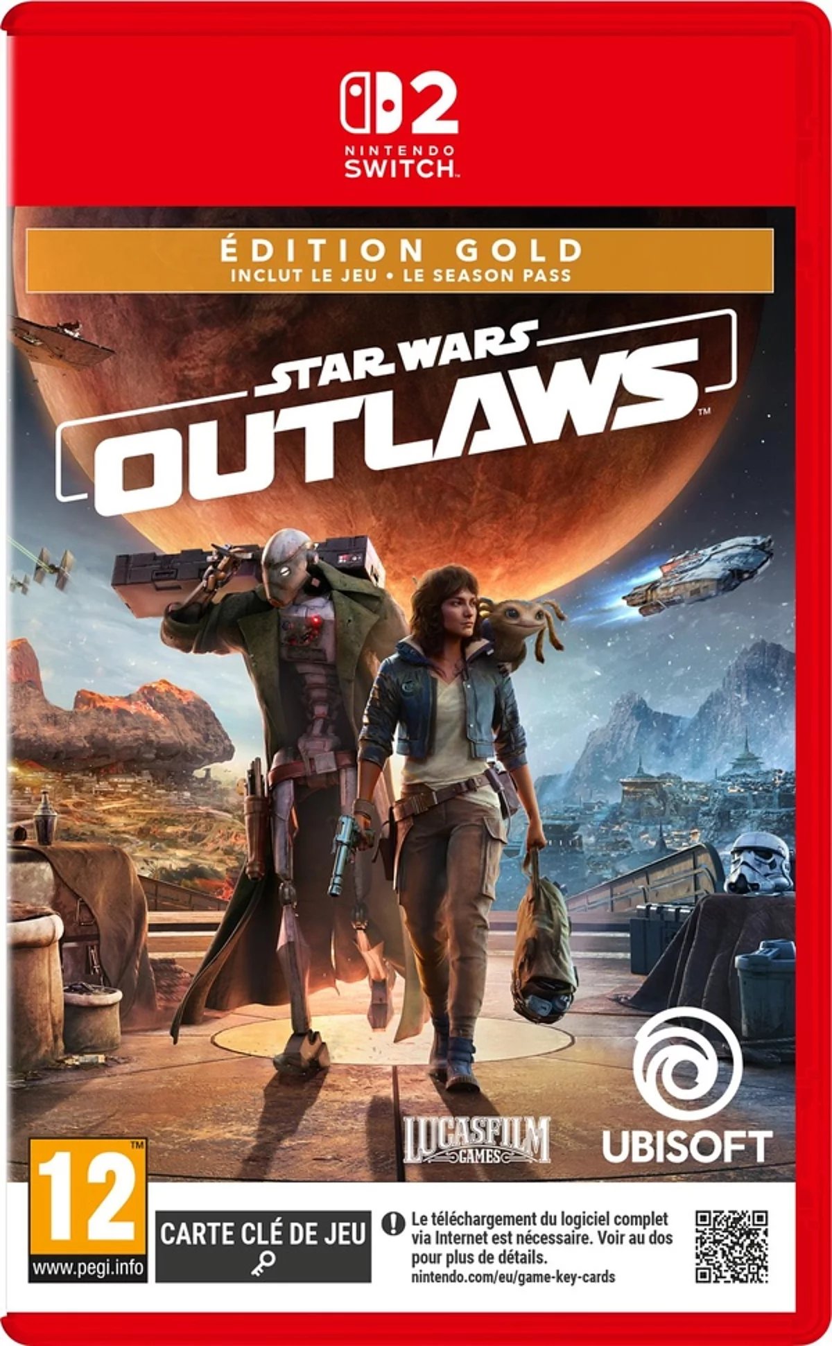 Star Wars : Outlaws Gold Edition Switch 2