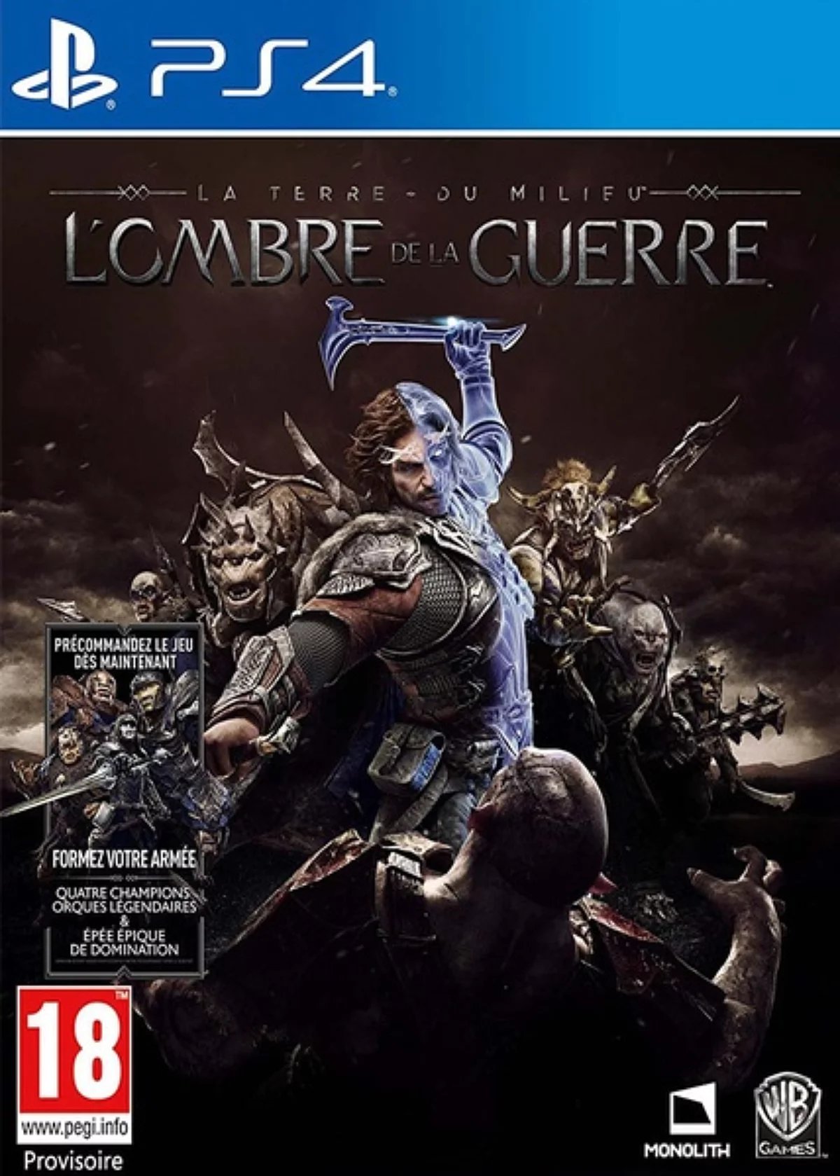 La du Milieu : 'Ombre de la Guerre jeu Xbox One - vue 8