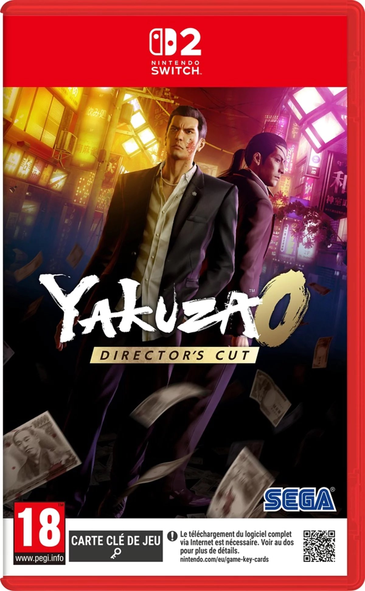 Yakuza 0: Director's Cut Switch 2