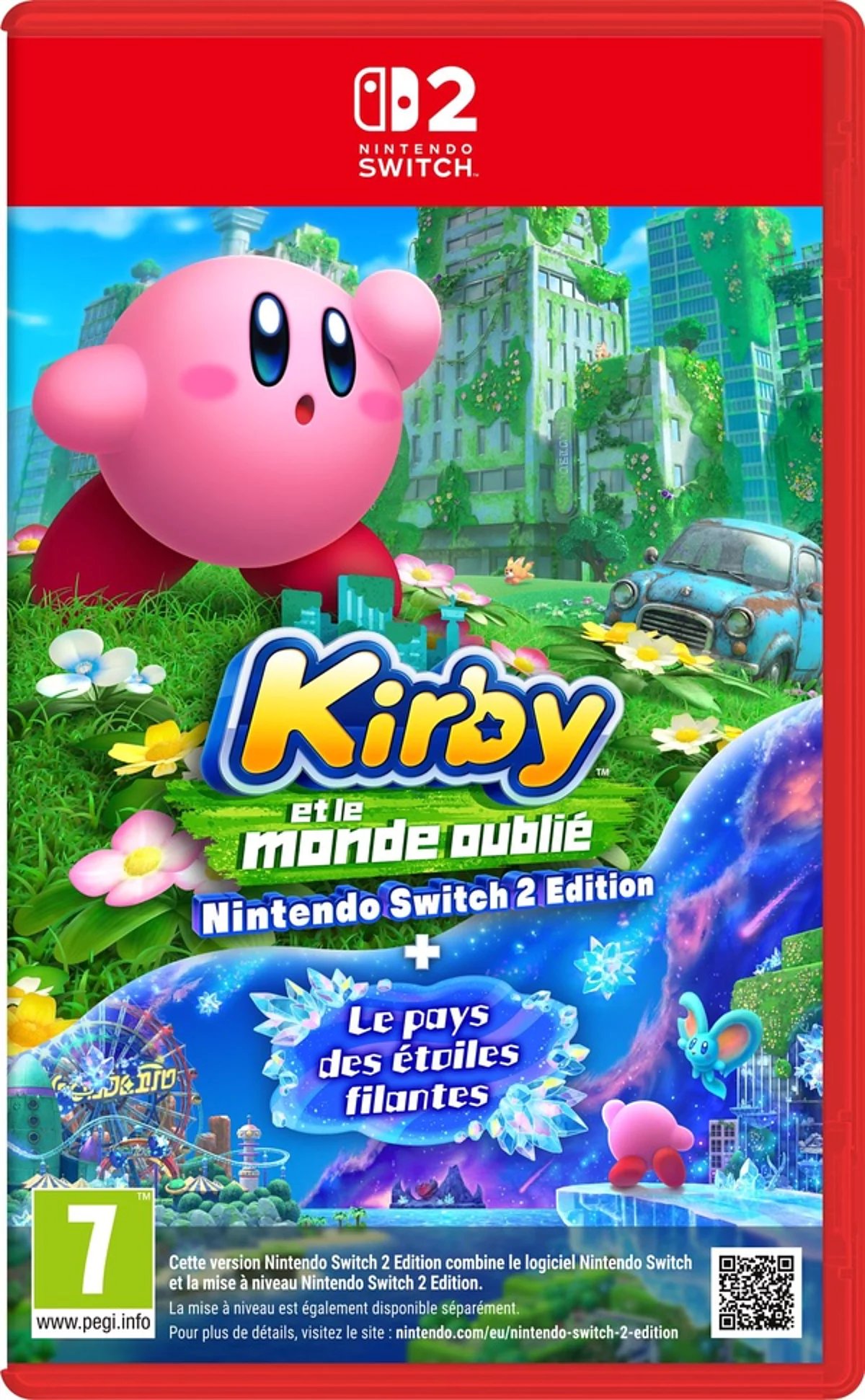 Kirby Et Le Monde Oublié Nintendo Switch 2 Edition + Le Pays Des Étoiles Filantes Switch 2 Nintendo - vue 5