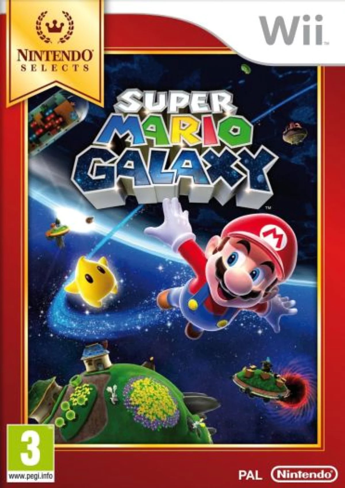 Super Mario Galaxy Nintendo Selects Wii