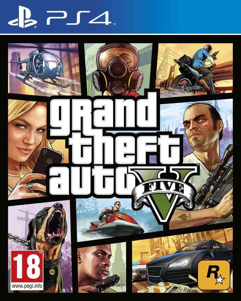 Grand Theft Auto V Uk Ps4