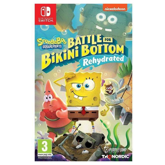Spongebob Squarepants: Battle For Bikini Bottom Rehydrated Nintendo Switch