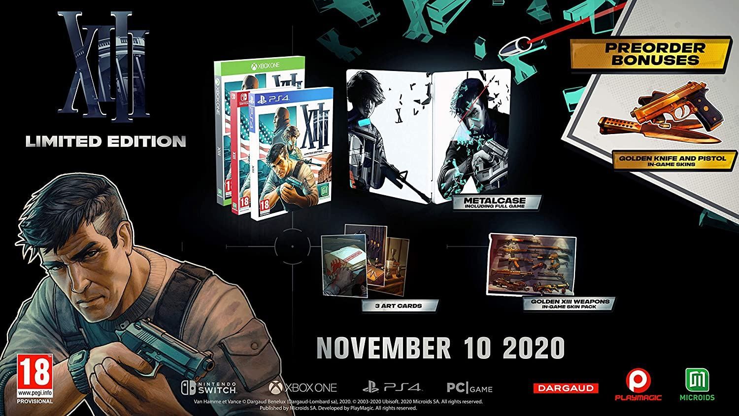 XIII ÉDITION LIMITÉE XTN XBO Action Xbox One Blu Ray Novembre 2020 - vue 2