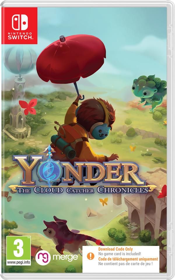 Yonder The Cloud Catcher Chronicles Nintendo SWITCH Code de téléchargement Neuf - vue 4