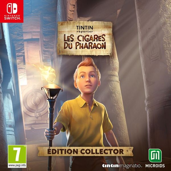 Tintin Reporter : Les Cigares Du Pharaon Édition Collector Switch