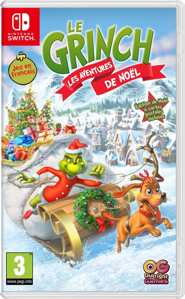 The Grinch Les Aventures De Noël Jeu Nintendo Switch - vue 2
