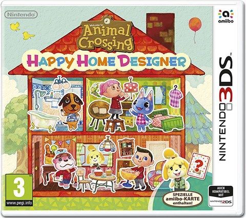 3ds Pal+Australia ItEspEngFrDe Animal Crossing: Happy Home Designer