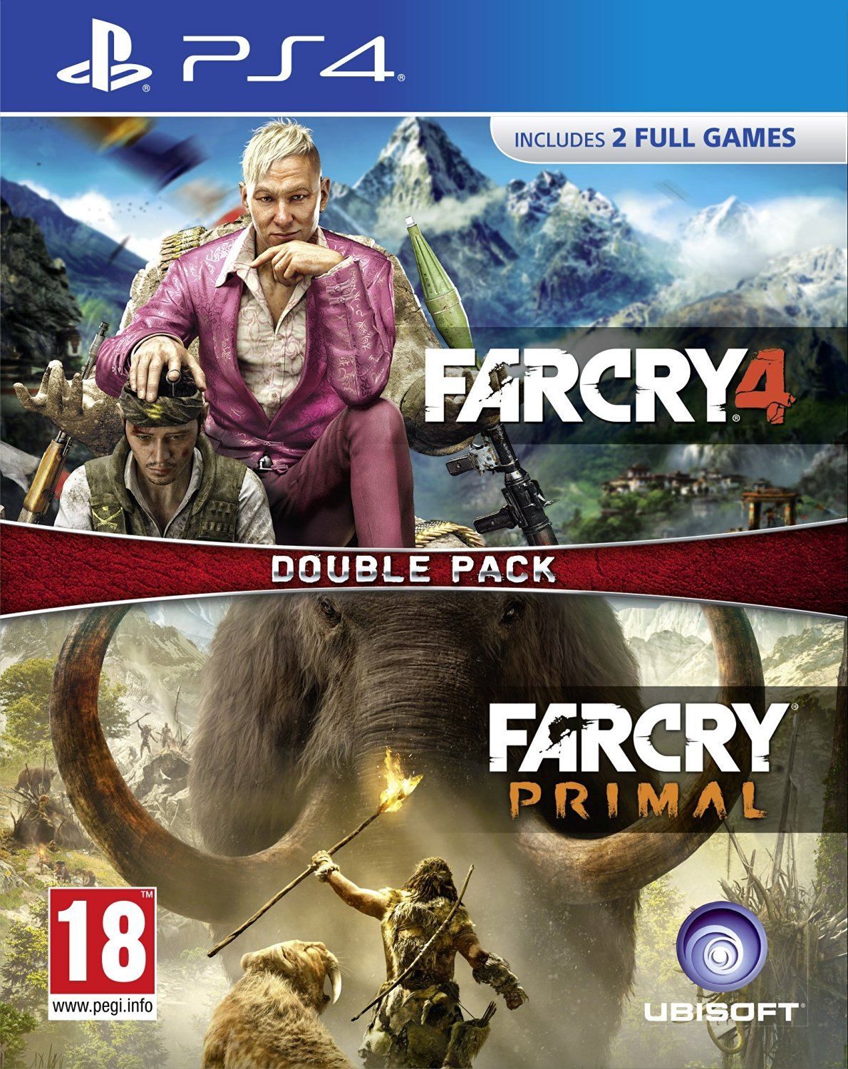 Far Cry 4 / Far Cry Primal Double Pack Ps4
