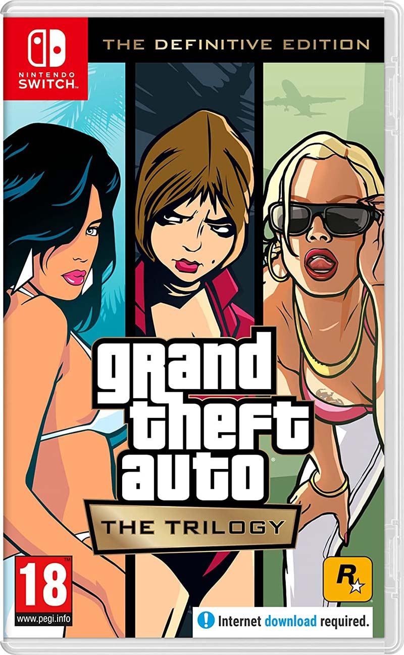 Gta : The Trilogy The Definitive Edition Nintendo Switch Rockstar Games Le Jeu Vidéo - vue 3