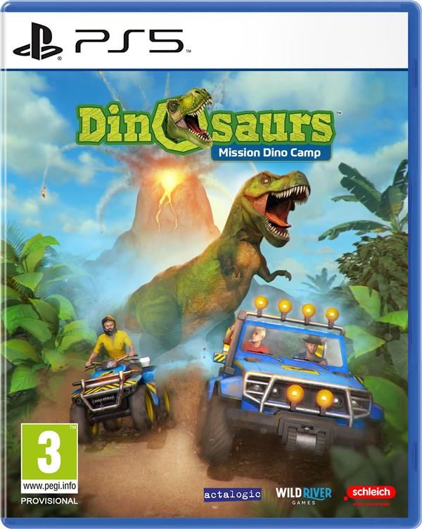 Dinosaurs Mission Dino Camp Schleich sur PS5 Neuf - vue 4