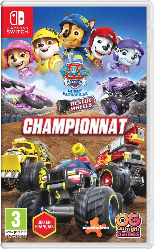 PAW Patrol, la Pat' Patrouille : Rescue Wheels - Championnat Switch