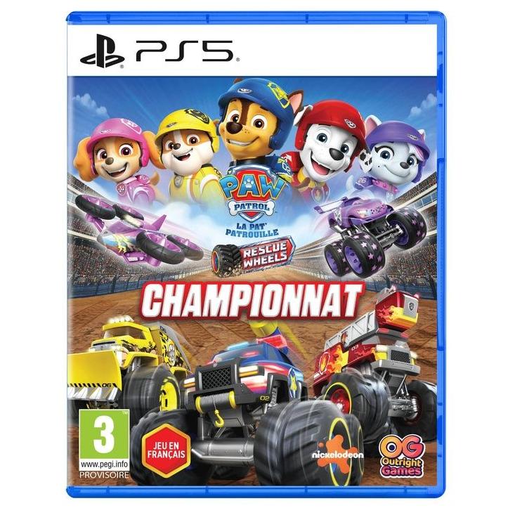 PAW Patrol, la Pat' Patrouille : Rescue Wheels - Championnat PS5