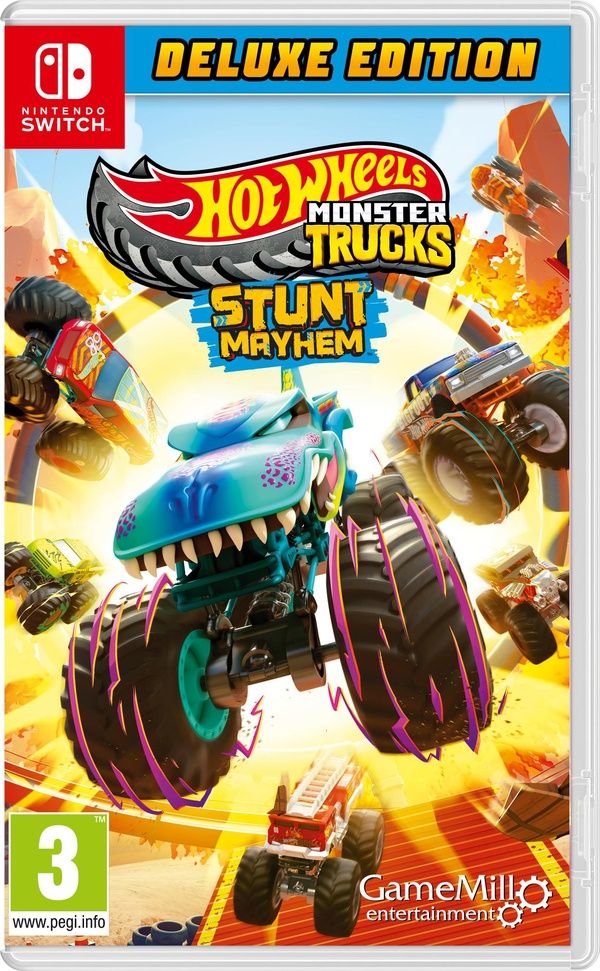 Hot Wheels Monster Trucks Deluxe Jeu Nintendo Switch - vue 2