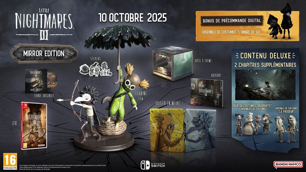 Little Nightmares III Mirror Edition Switch