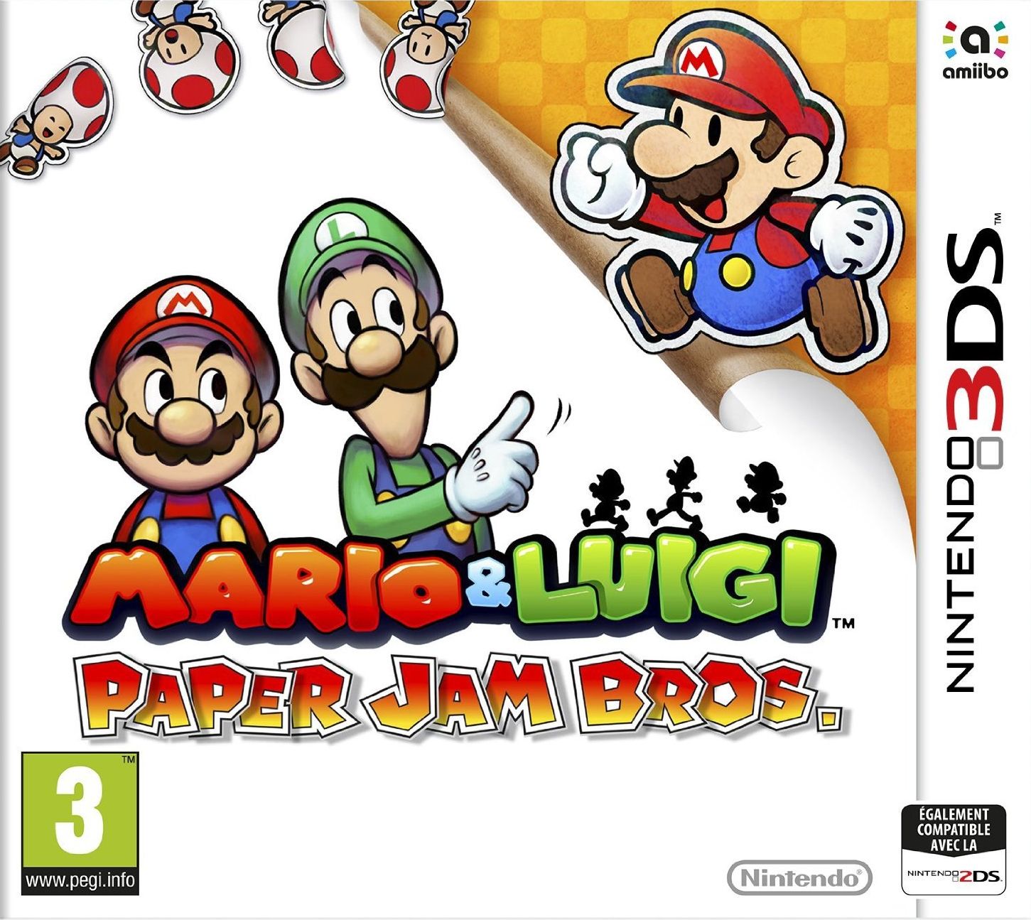 NINTENDO Mario & Luigi Paper Jam Bros. 3DS - vue 2