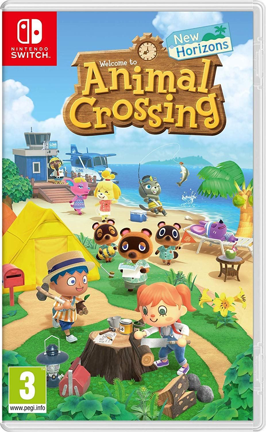 ANIMAL CROSSING NEW HORIZONS NINTENDO SWITCH STANDARD EDITION - vue 2