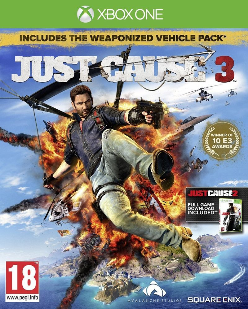 Just Cause 3 Italian Cover Xbox One