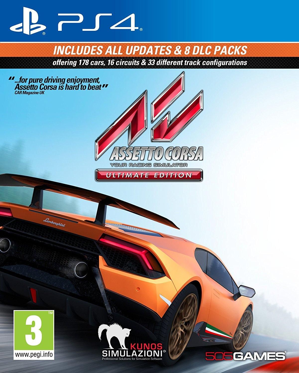 505 Games Assetto Corsa Ultimate Edition PS4