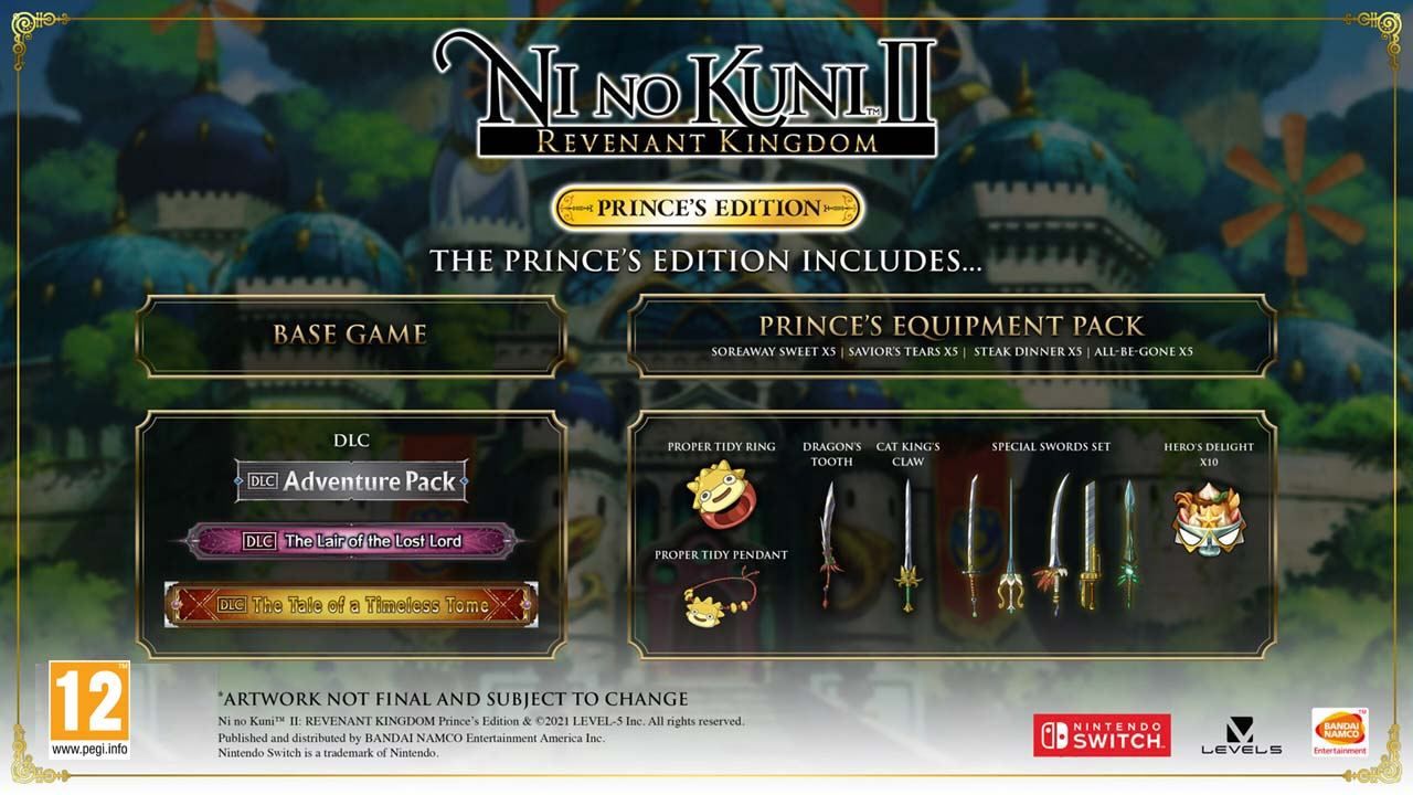 Ni No Kuni Ii: Revenant Kingdom [Prince' Edition] Switch