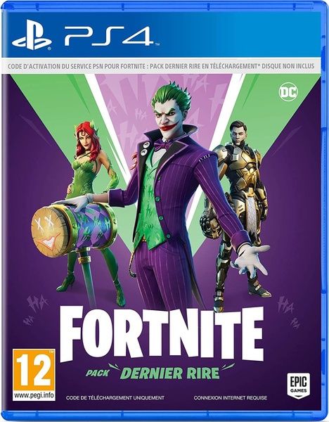 Fortnite : Pack Dernier Rire Jeu PS4 Code dans la boîte Neuf - vue 2