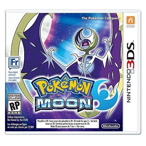 Nintendo Pokémon Lune Standard Allemand Anglais Chinois simplifié Coréen Espagnol Français Italien Japonais Nintendo 3DS - vue 5