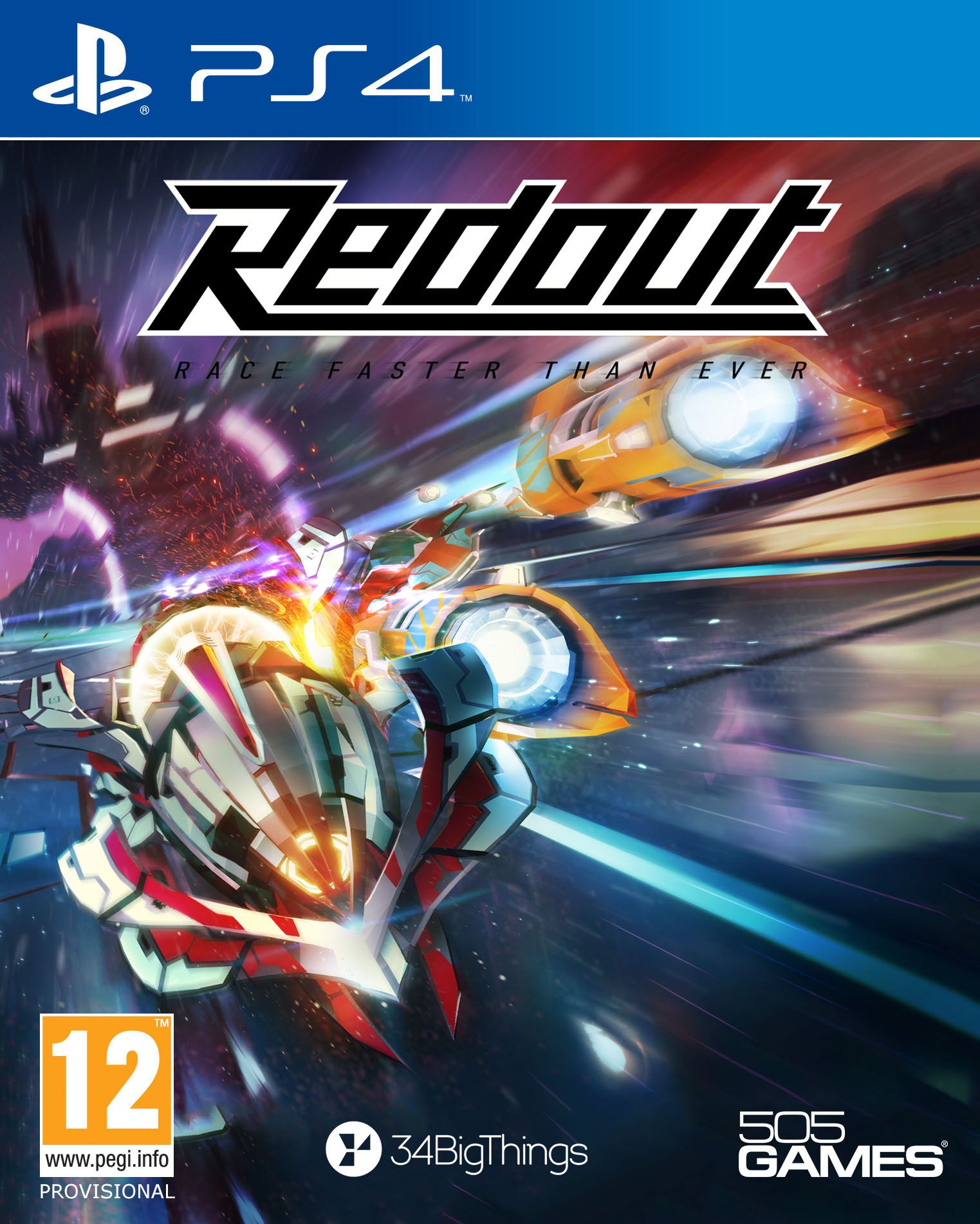 Redout Lightspeed Edition Playstation 4 [UK IMPORT] - vue 2