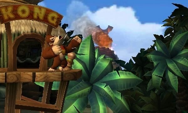 Nintendo Donkey Kong Country Returns 3D - vue 2