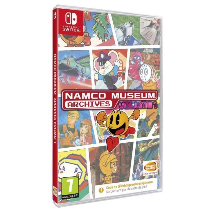 Namco Museum Archives Vol. 1 Jeu Switch Code Dans La Boite