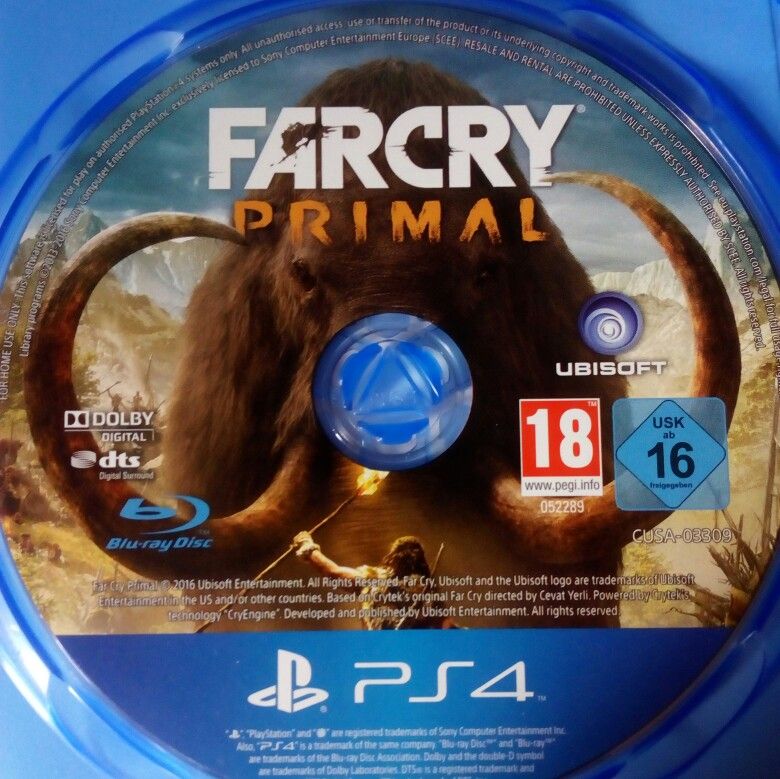 Farcry Primal Ps4