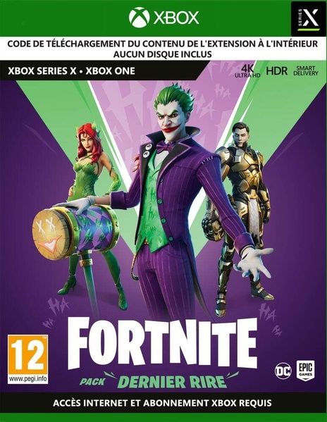 Fortnite : Pack Dernier Rire Jeu Xbox One Code in a box Neuf - vue 2