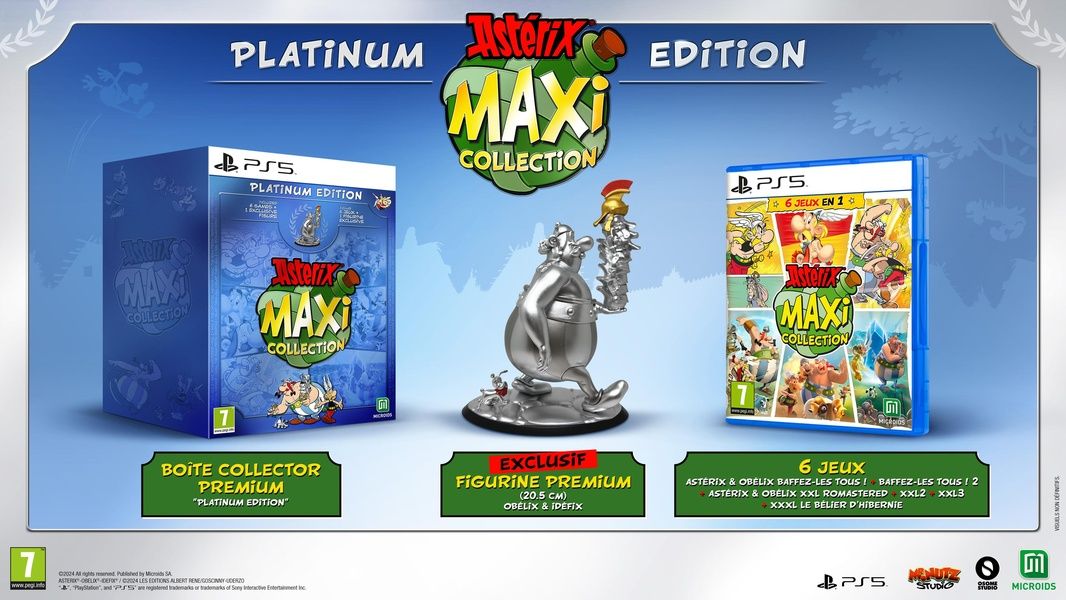 Astérix : Maxi Collection 6 Jeux En 1 Platinum Edition Ps5