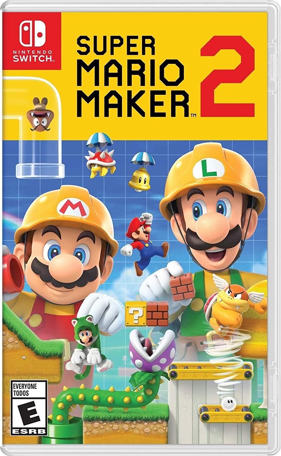 Nintendo Super Mario Maker 2 Standard Anglais Français Nintendo Switch Neuf