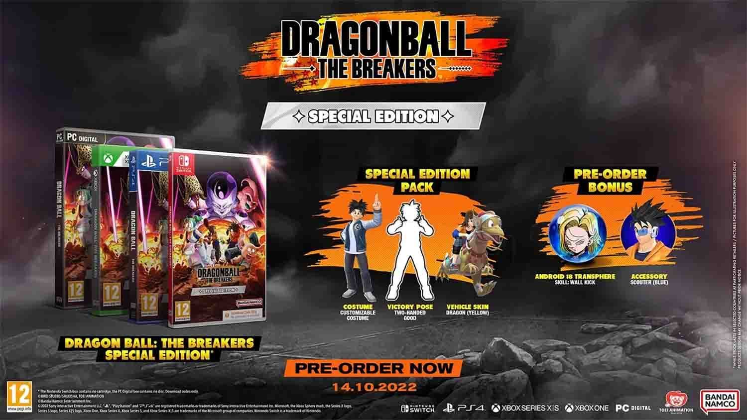 Dragon Ball: The Breakers [Special Edition] Xbox Series X / Xbox One