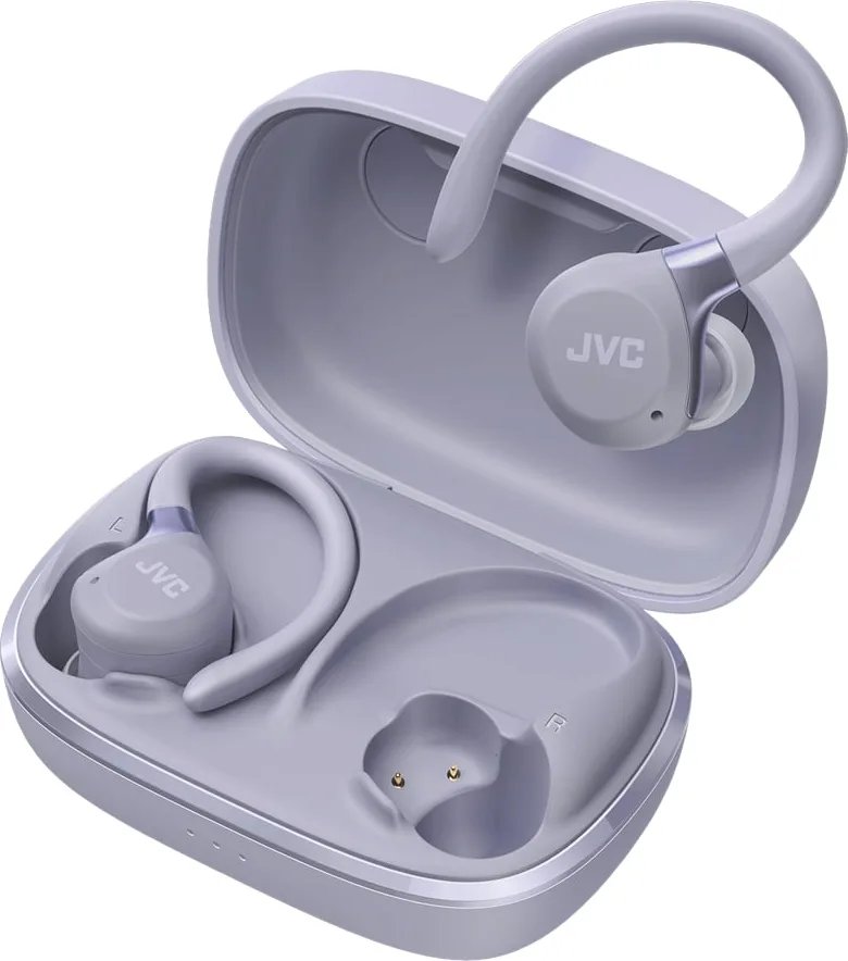 Fitness Series JVC HA EC75T B Écouteurs de Sport sans Fil avec Arceau réglable réduction Active du Bruit Mode ambiant IP57 40 Heures d'autonomie égaliseur App Faible Latence Microphone - vue 5